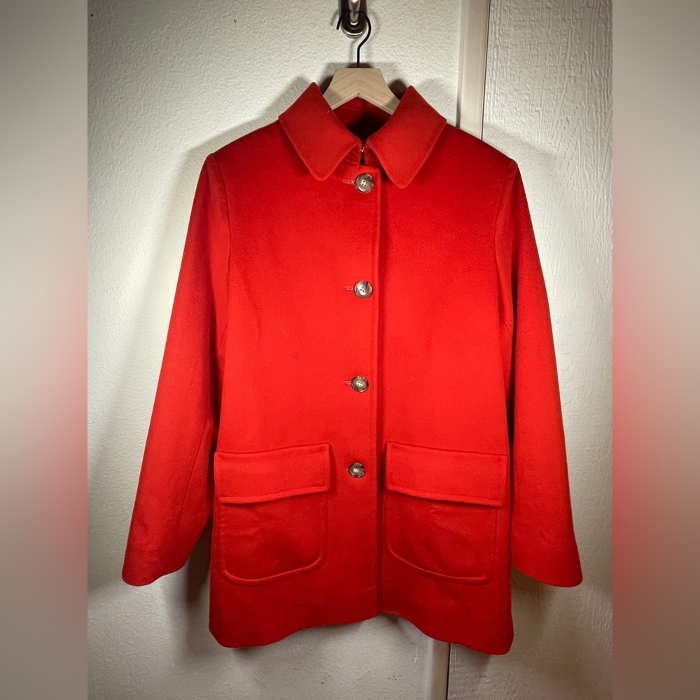 FLEURETTE WOOL COAT